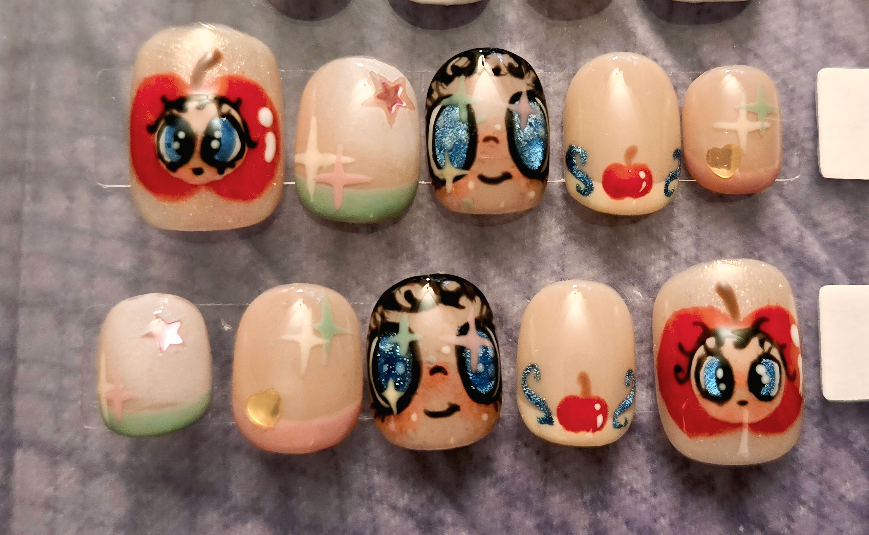 Doll Inspired Press-On Nails ✨🎀